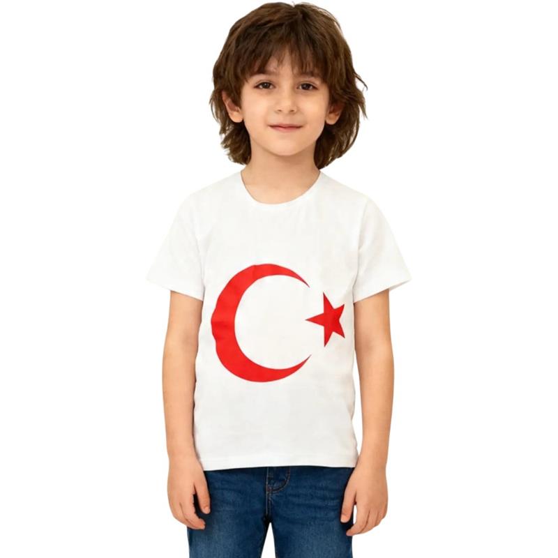 KISA KOL T-SHİRT 5/8 YAŞ