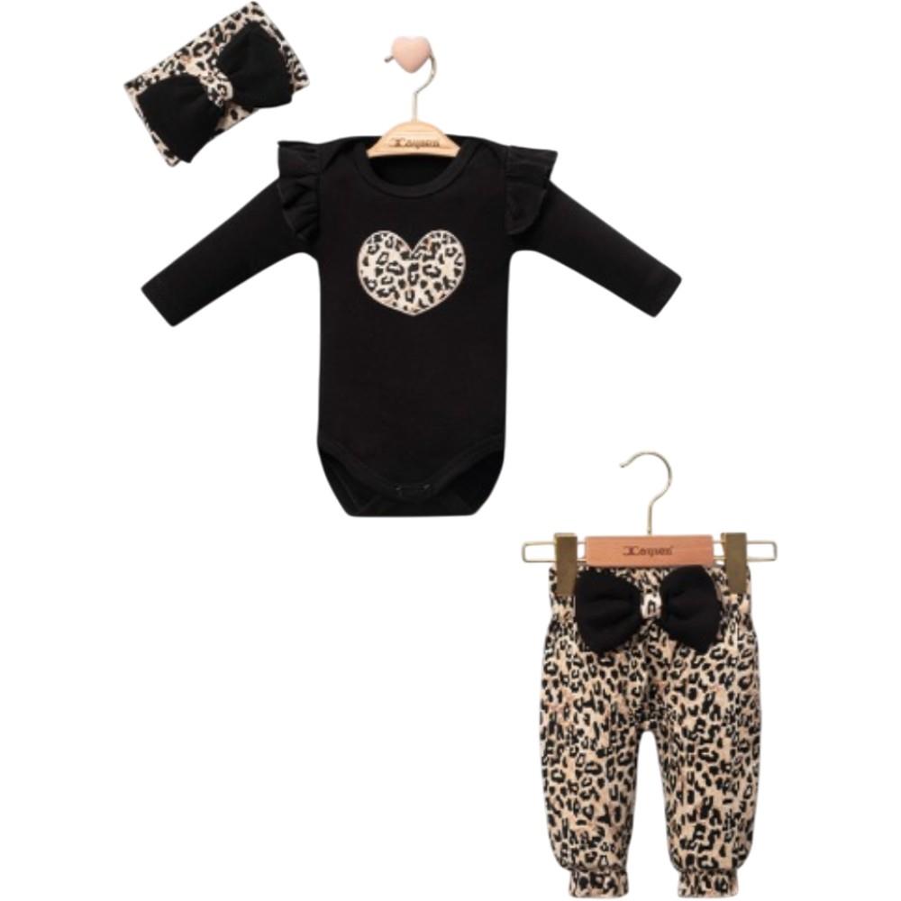 4020 TAKIM 3-6-9-12 AY LEOPAR DESEN