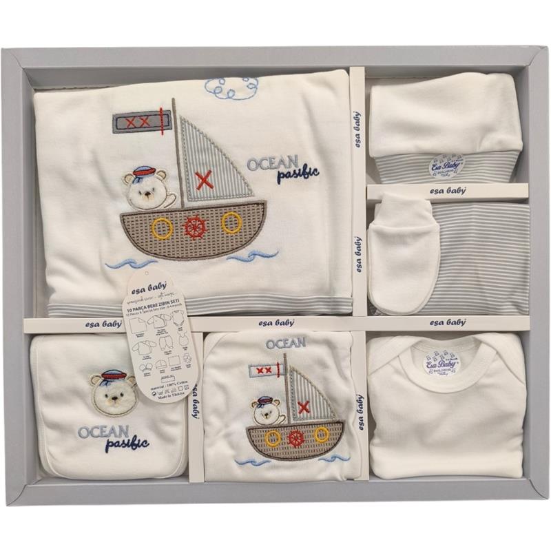 6282 BEBE 10LU SET DENİZCİ