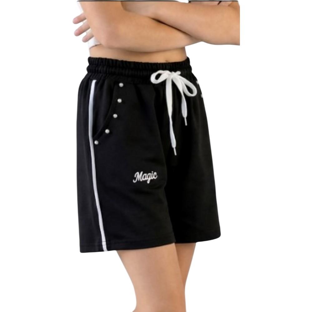 2105-2 wholesale children's summer knitted shorts for girls aged 9-12 years