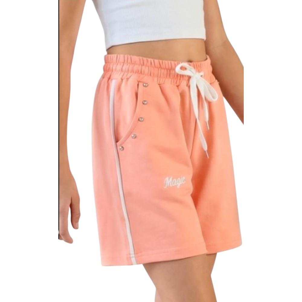 2105-2 wholesale children's summer knitted shorts for girls aged 9-12 years