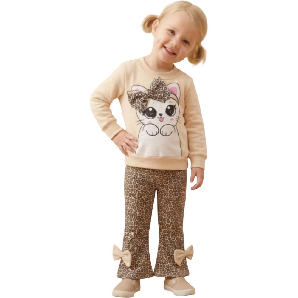 251 wholesale children's two-piece suit for girls (sweatshirt and trousers) for 2-3-4-5 years old