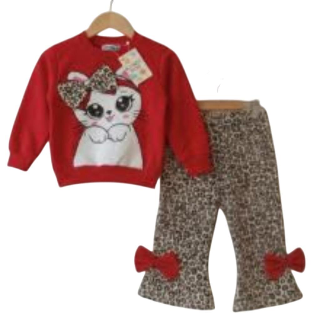 251 wholesale children's two-piece suit for girls (sweatshirt and trousers) for 2-3-4-5 years old